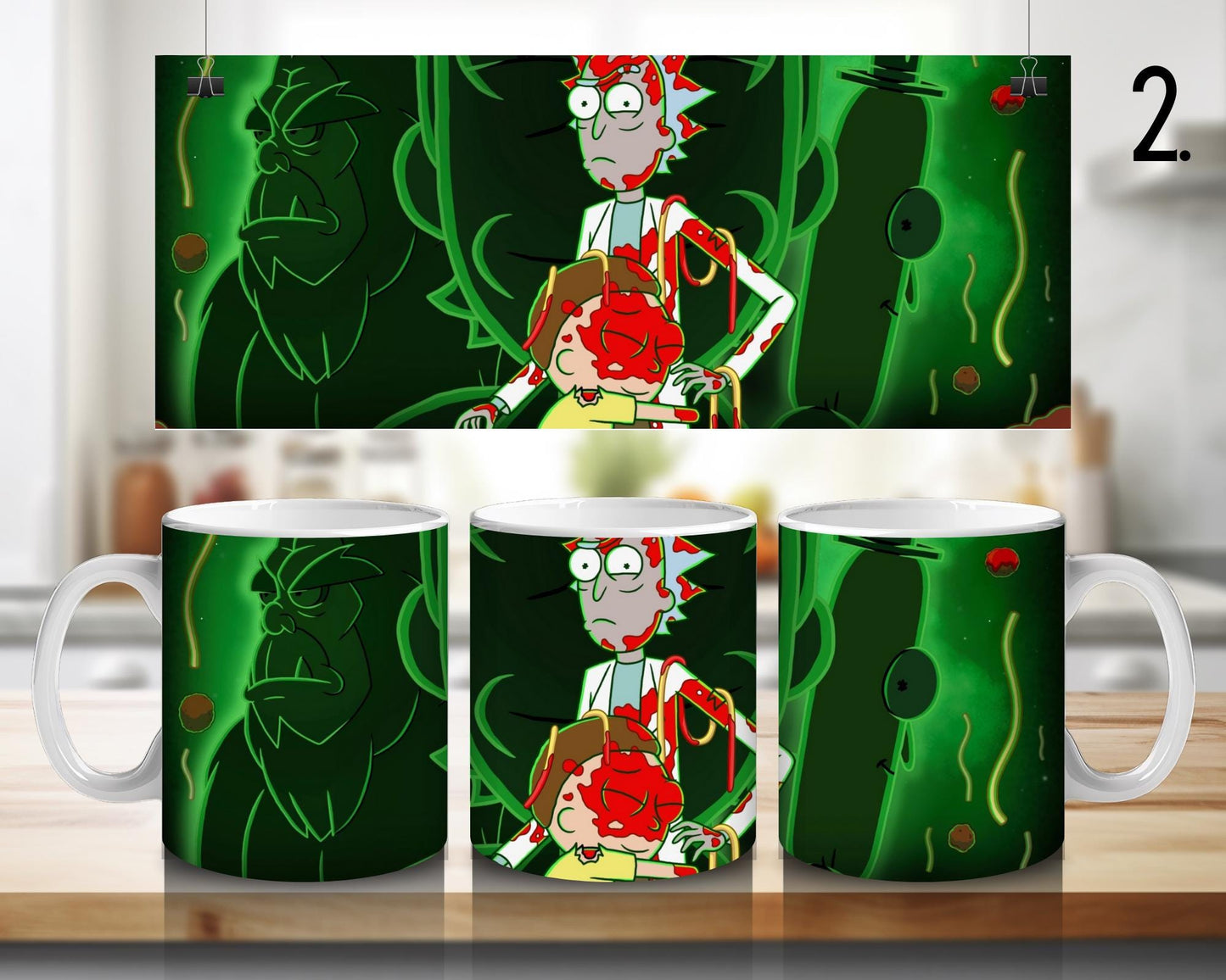 Rick and Morty | 100% CERAMIC MUG, 11Oz = 330ml