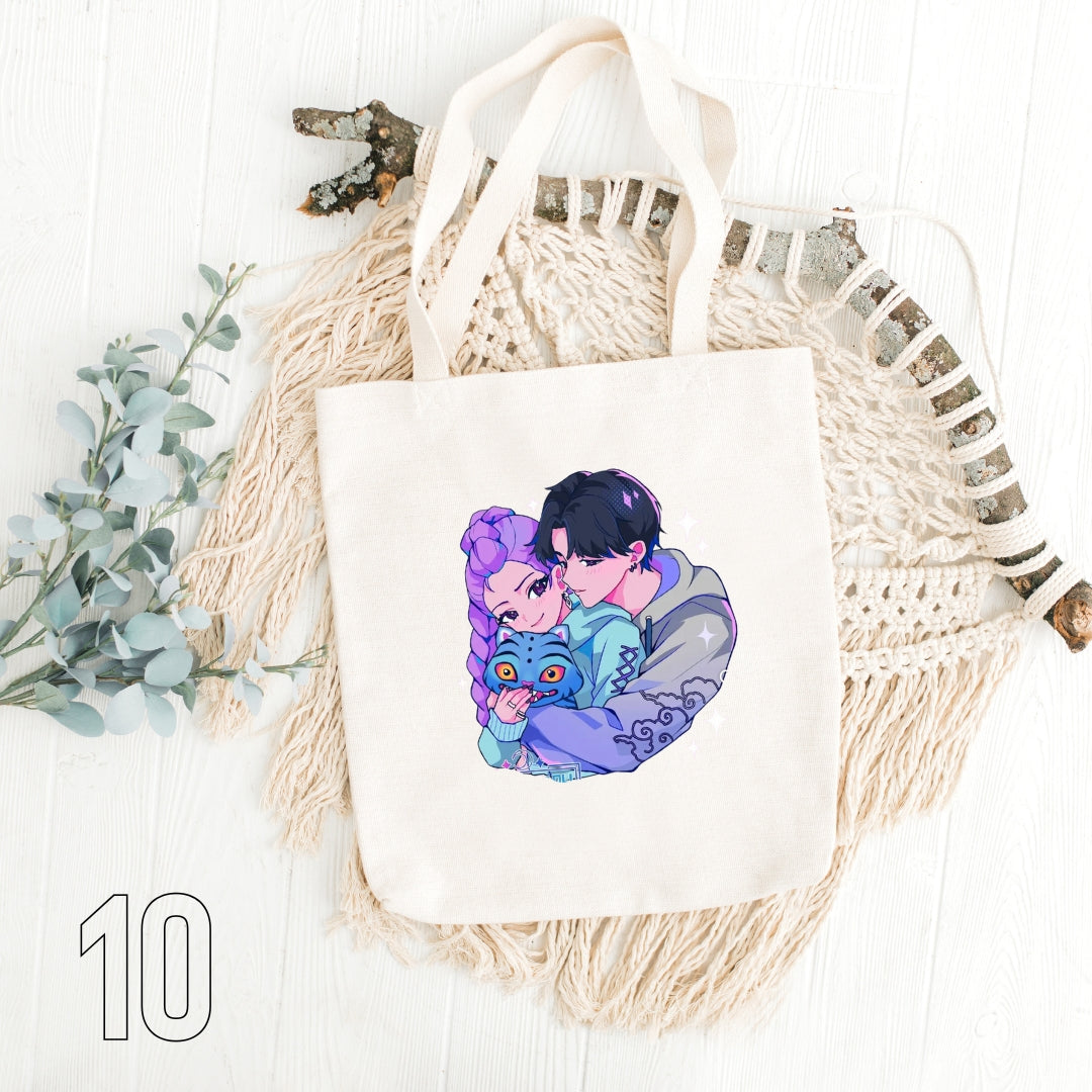 Kpop Demon Hunters - 100% Cotton | Tote Bag