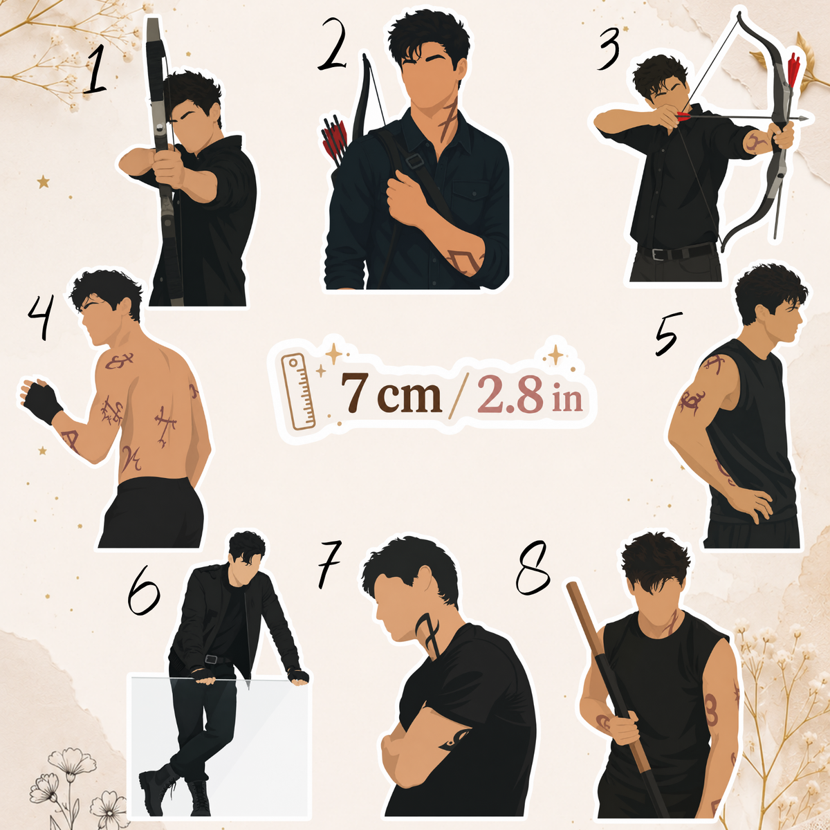 Naklejka – Shadowhunters, Alec Lightwood