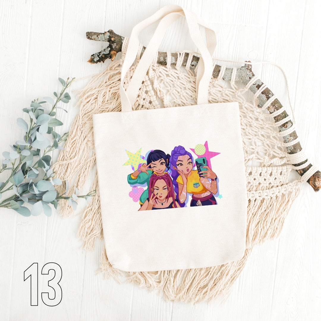 Kpop Demon Hunters - 100% Cotton | Tote Bag
