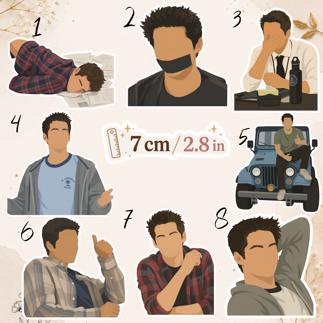 Naklejka – Teen Wolf, Stiles Stilinski