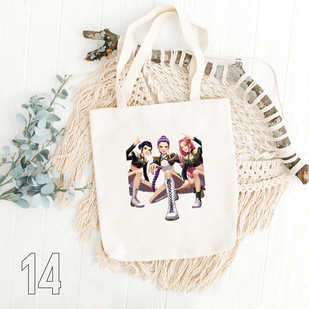 Kpop Demon Hunters - 100% Cotton | Tote Bag