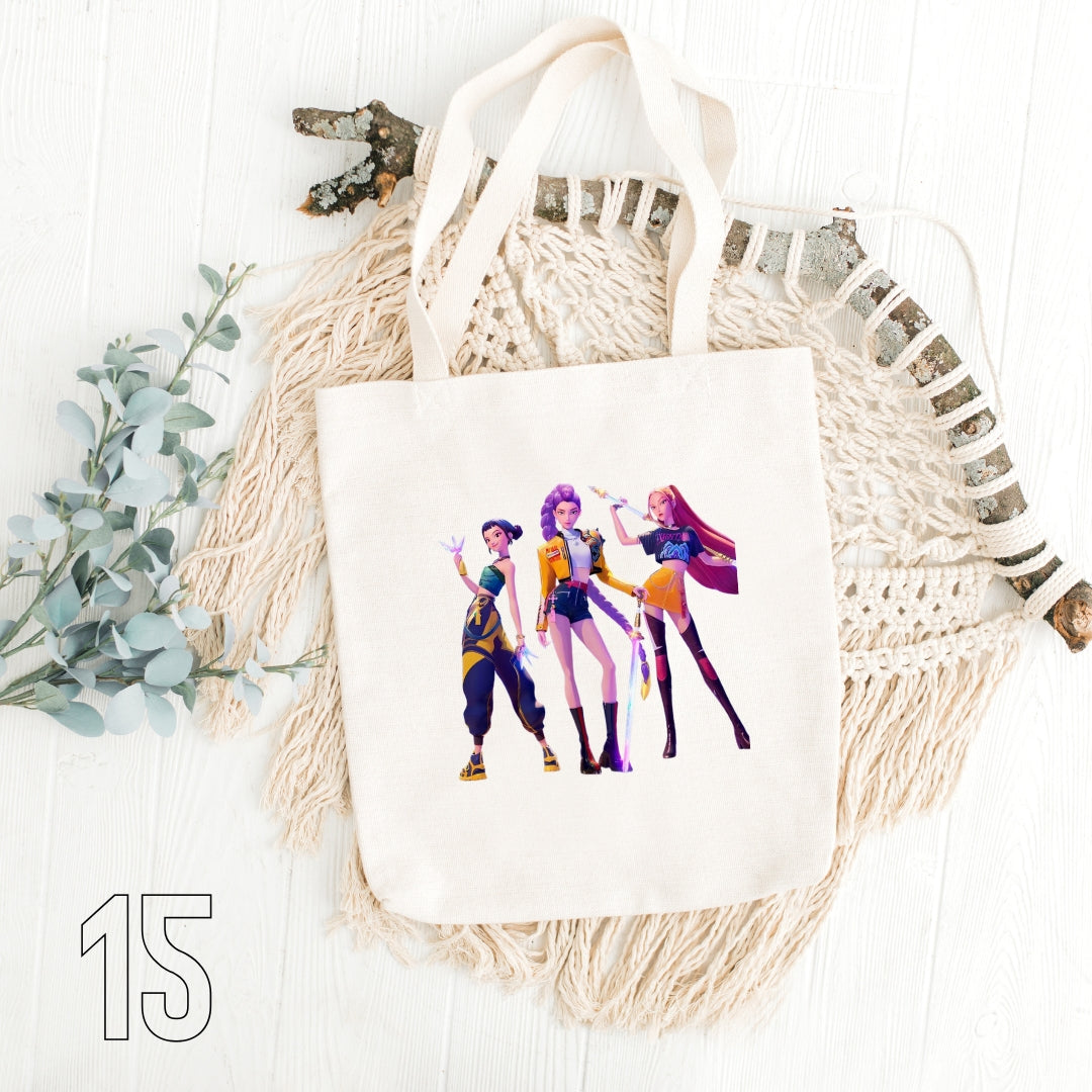 Kpop Demon Hunters - 100% Cotton | Tote Bag