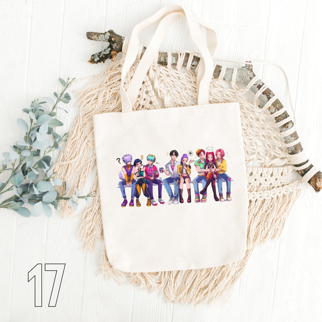 Kpop Demon Hunters - 100% Cotton | Tote Bag