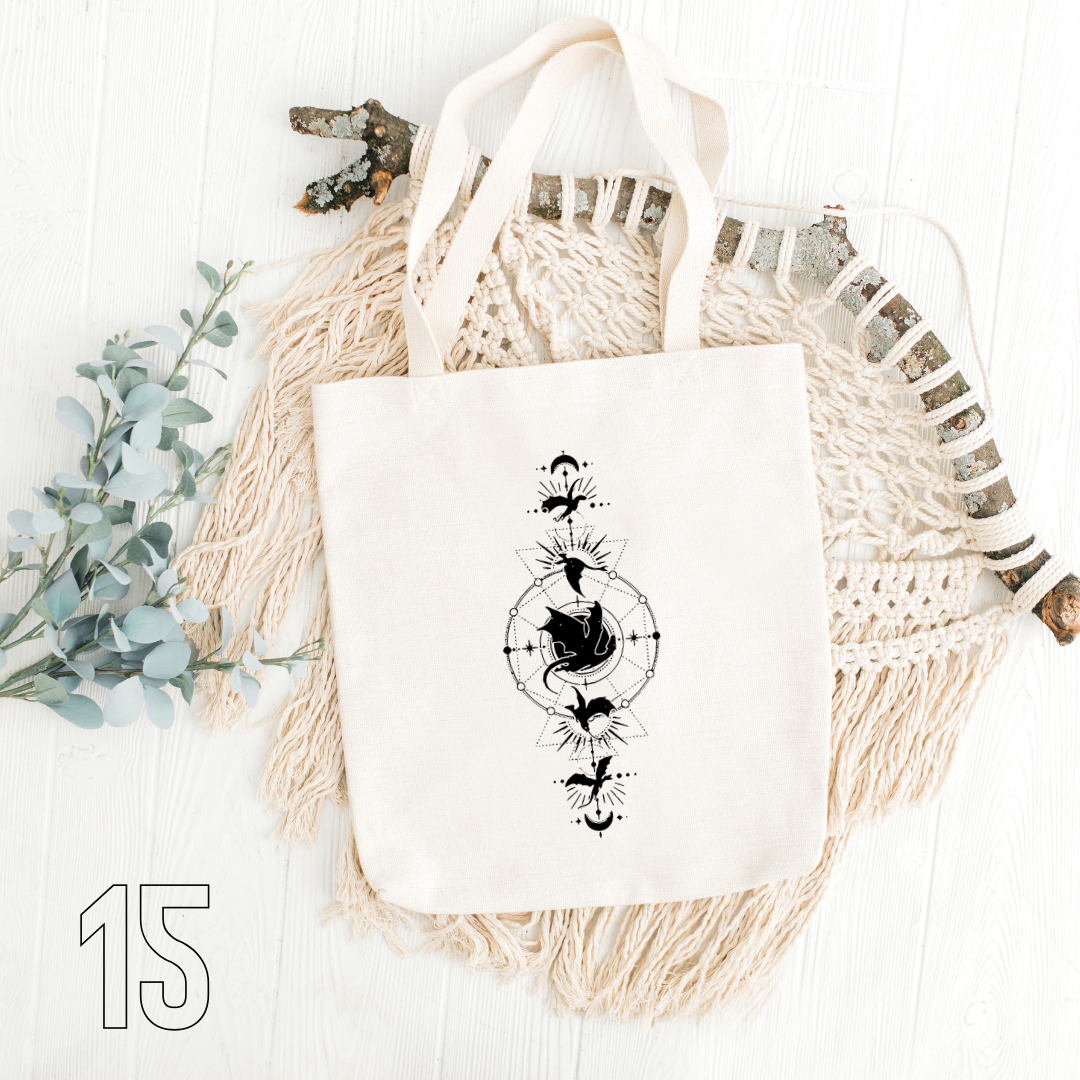 Fourth Wing, Iron Flame, Onyx Storm - 100% Cotton | Tote Bag