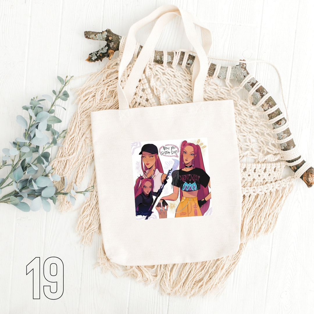 Kpop Demon Hunters - 100% Cotton | Tote Bag