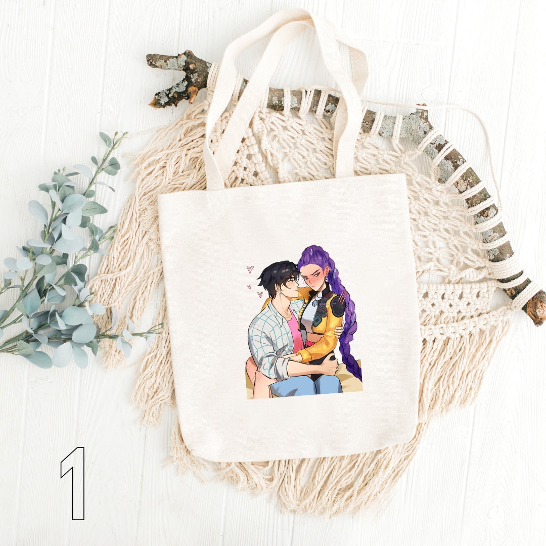Kpop Demon Hunters - 100% Cotton | Tote Bag