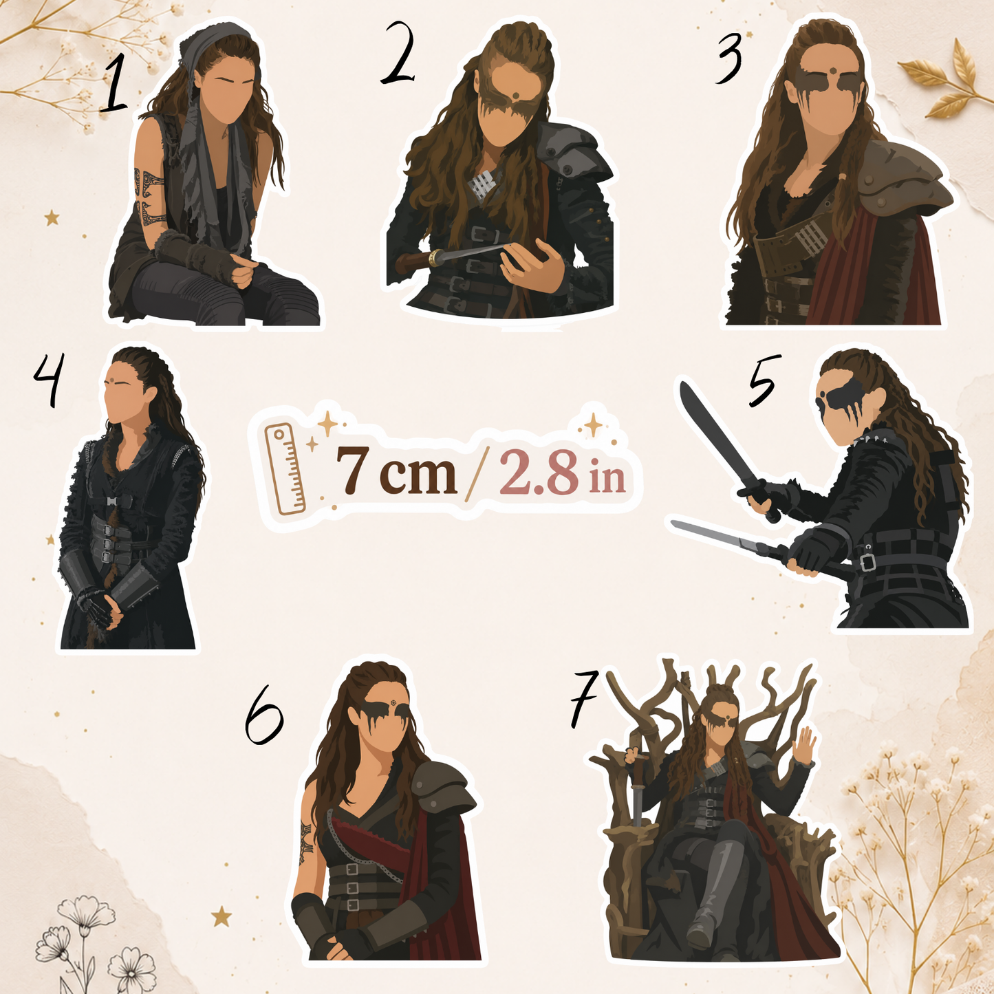 Naklejka – The 100, Lexa
