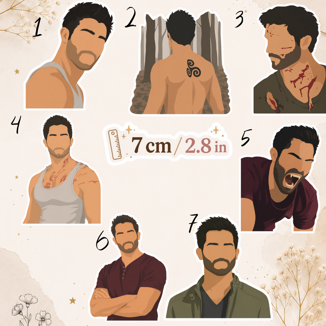 Naklejka – Teen Wolf, Derek Hale