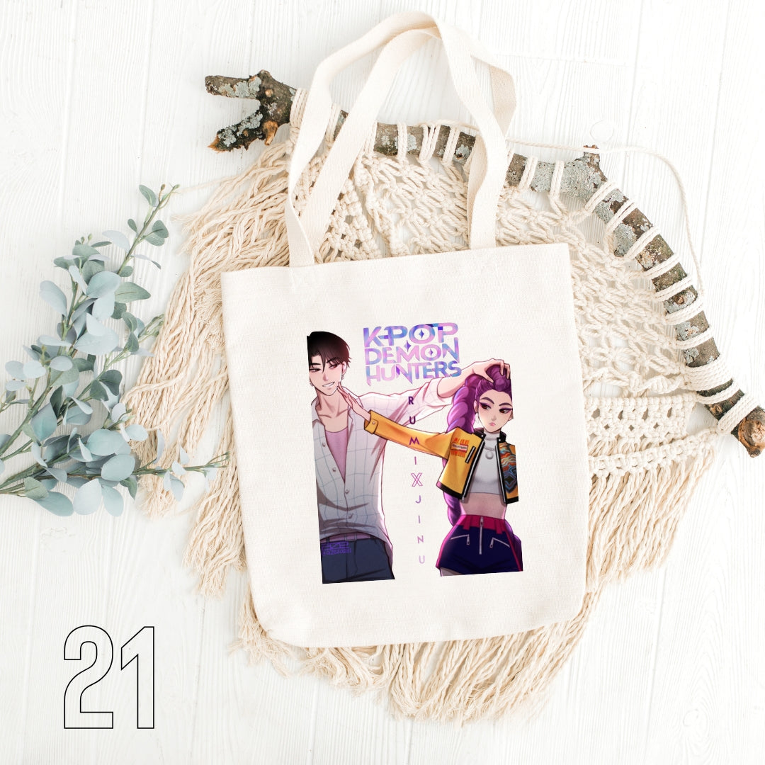 Kpop Demon Hunters - 100% Cotton | Tote Bag