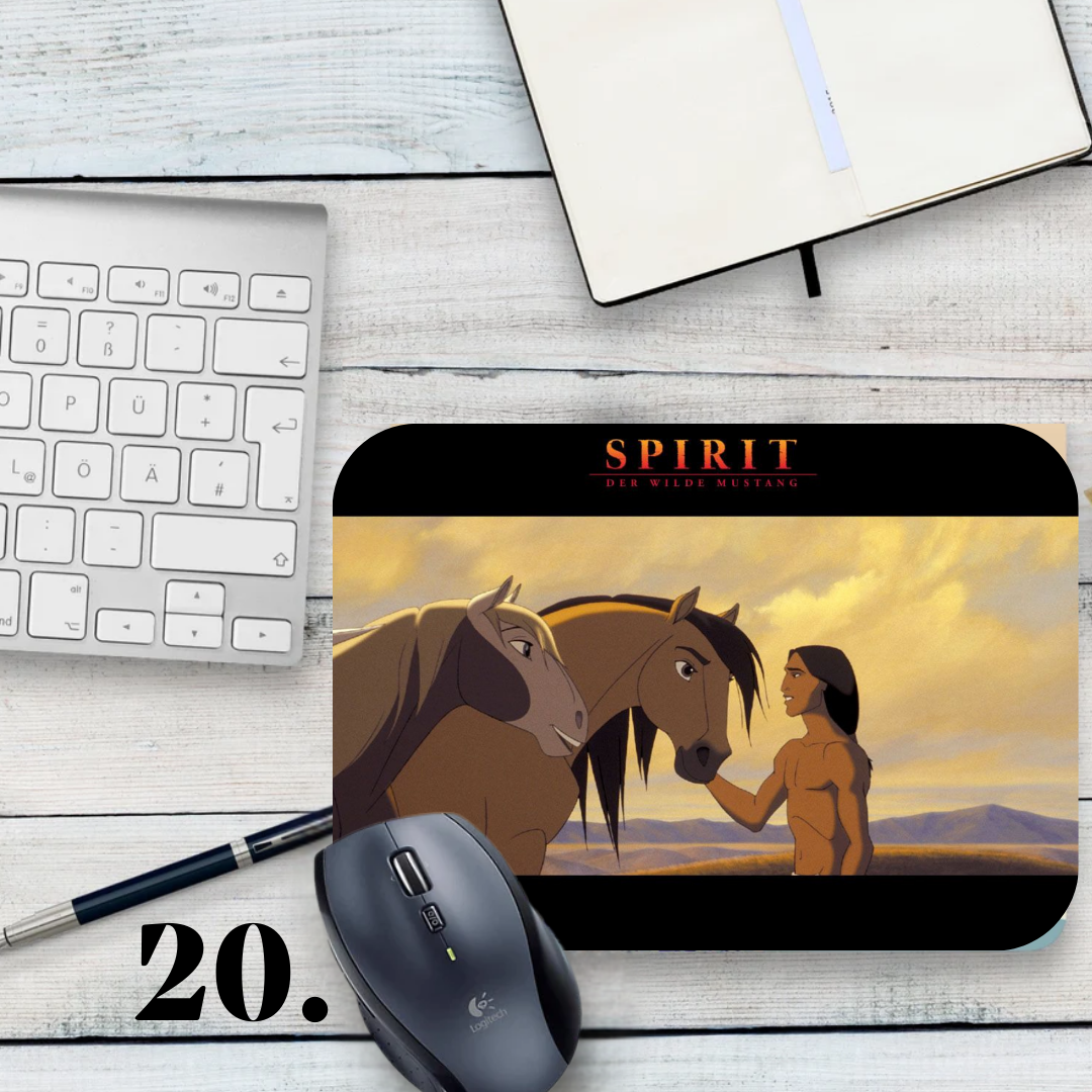 Podkładka pod mysz Mustang z Dzikiej Doliny / Spirit: Stallion of the Cimarron – animacja