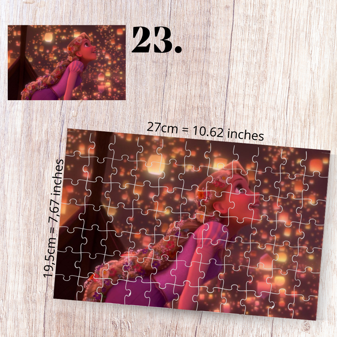 Puzzle 88 elementów – Zaplątani / Tangled