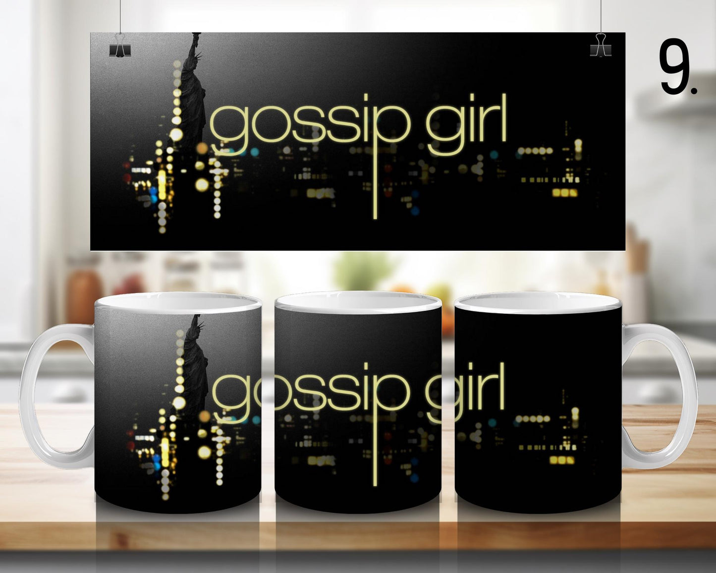 Gossip Girl | 100% CERAMIC MUG, 11Oz = 330ml