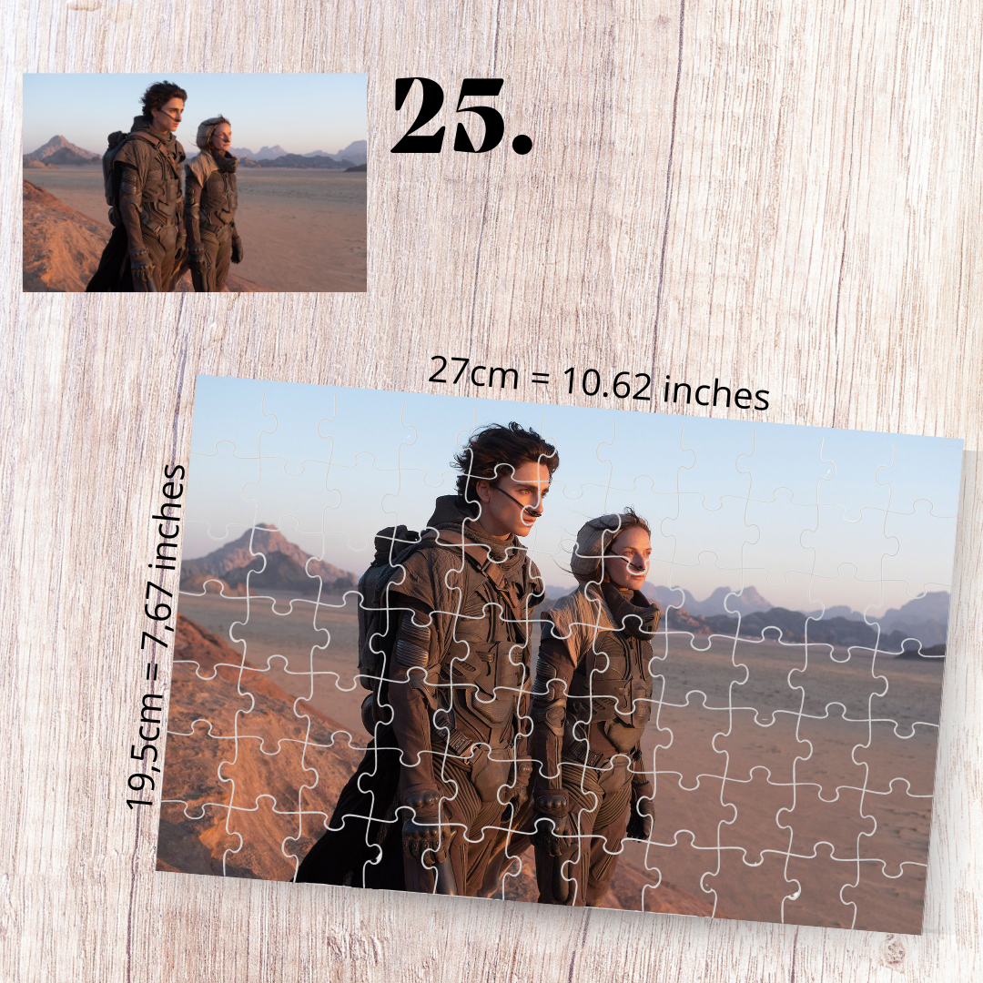Puzzle Diuna / Dune – sci-fi film, Arrakis