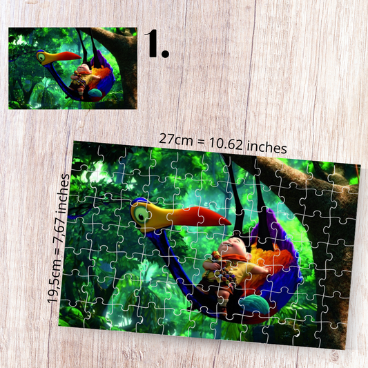 Puzzle Odlot / Up – animacja Pixar, emocjonalna historia