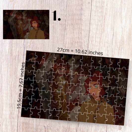 Puzzle Anastazja / Anastasia – animacja inspirowana Disney