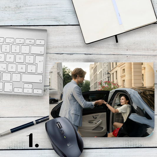 Podkładka pod mysz Maxton Hall / Maxton Hall – serial romantyczny, Ruby Bell i James Beaufort