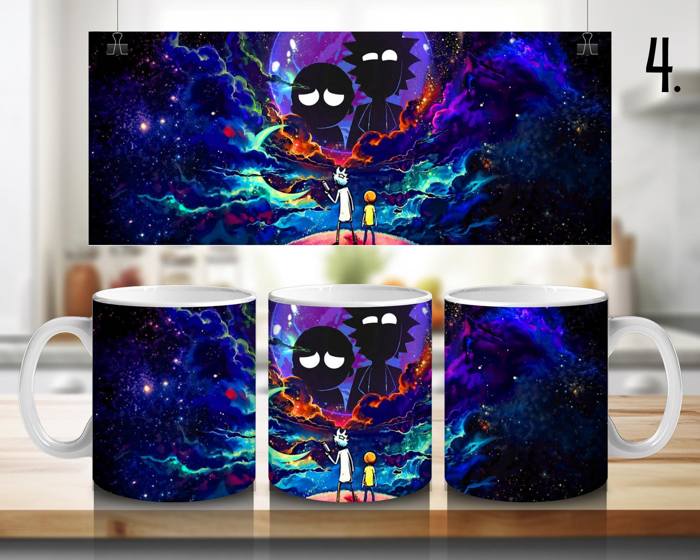 Rick and Morty | 100% CERAMIC MUG, 11Oz = 330ml