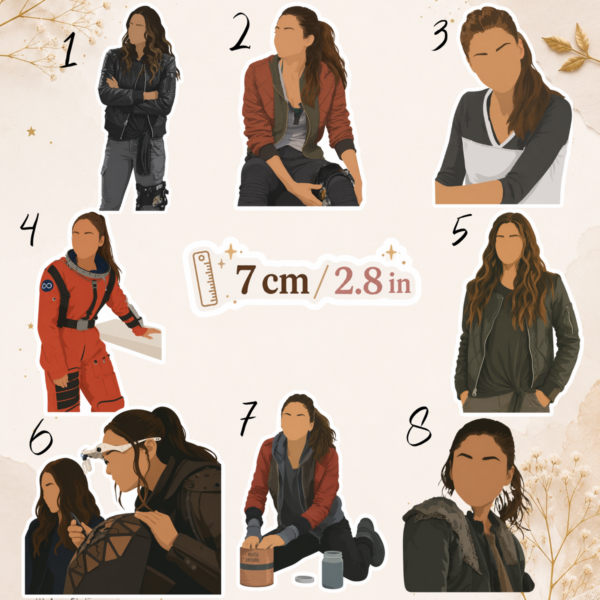 Naklejka – The 100, Raven Reyes