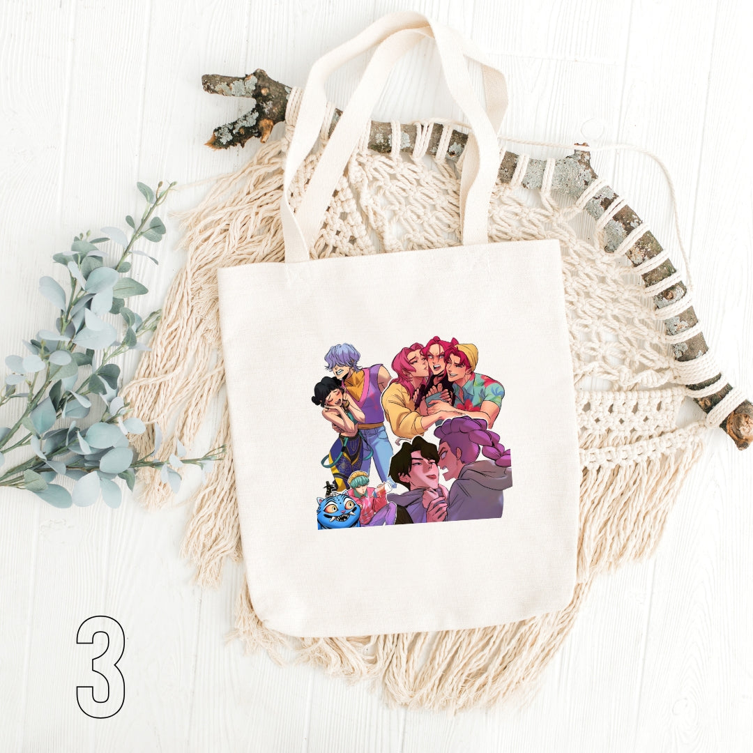 Kpop Demon Hunters - 100% Cotton | Tote Bag