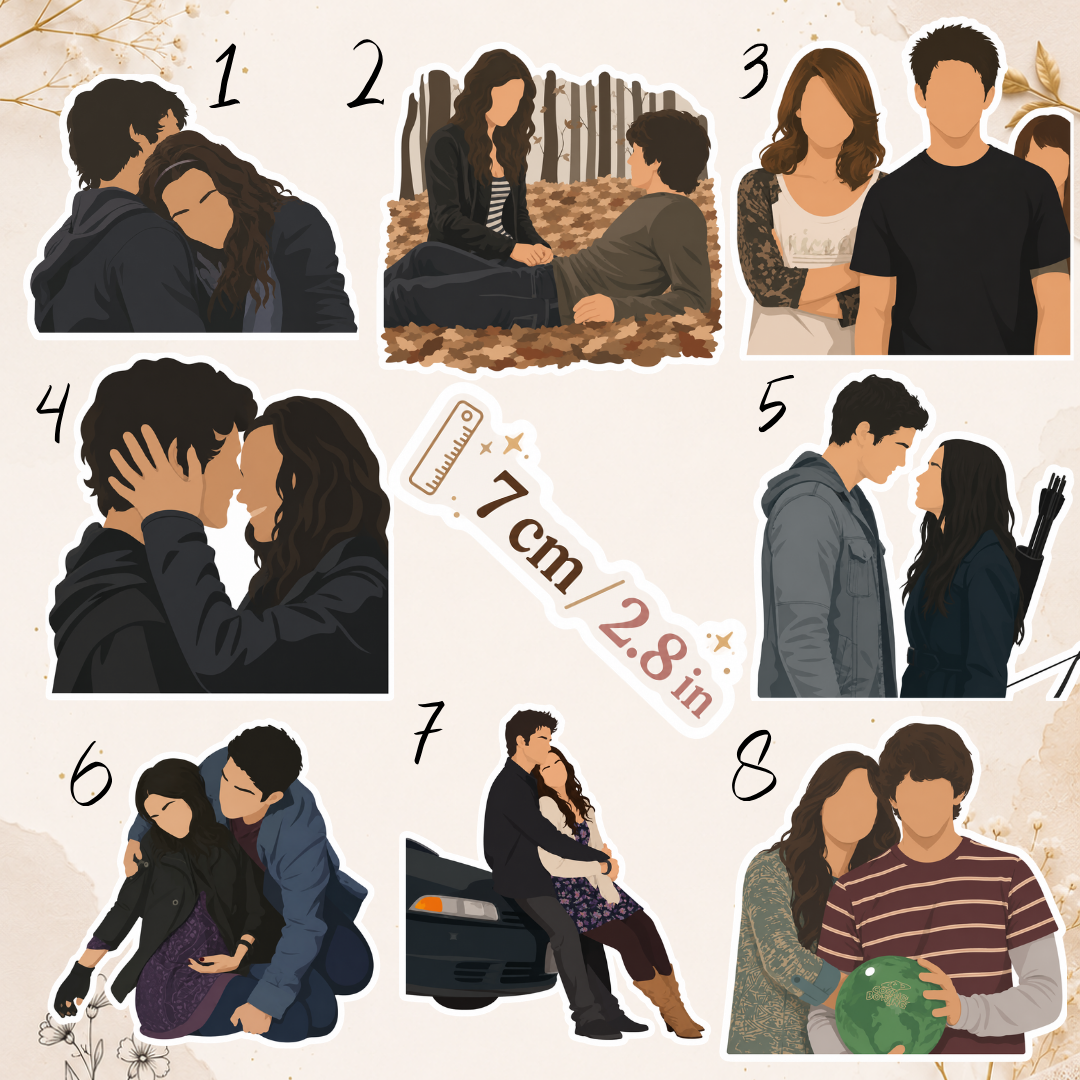 Naklejka – Teen Wolf, Scott & Allison