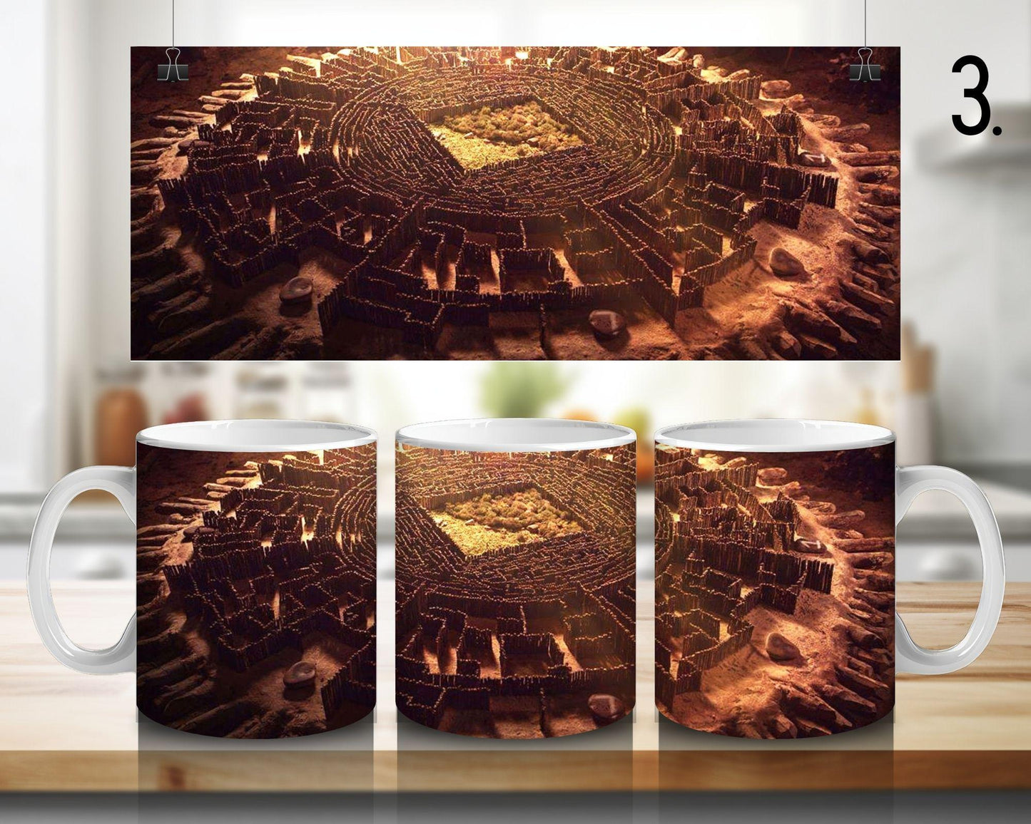 The Maze Runner | 100% CERAMIC MUG, 11Oz = 330ml