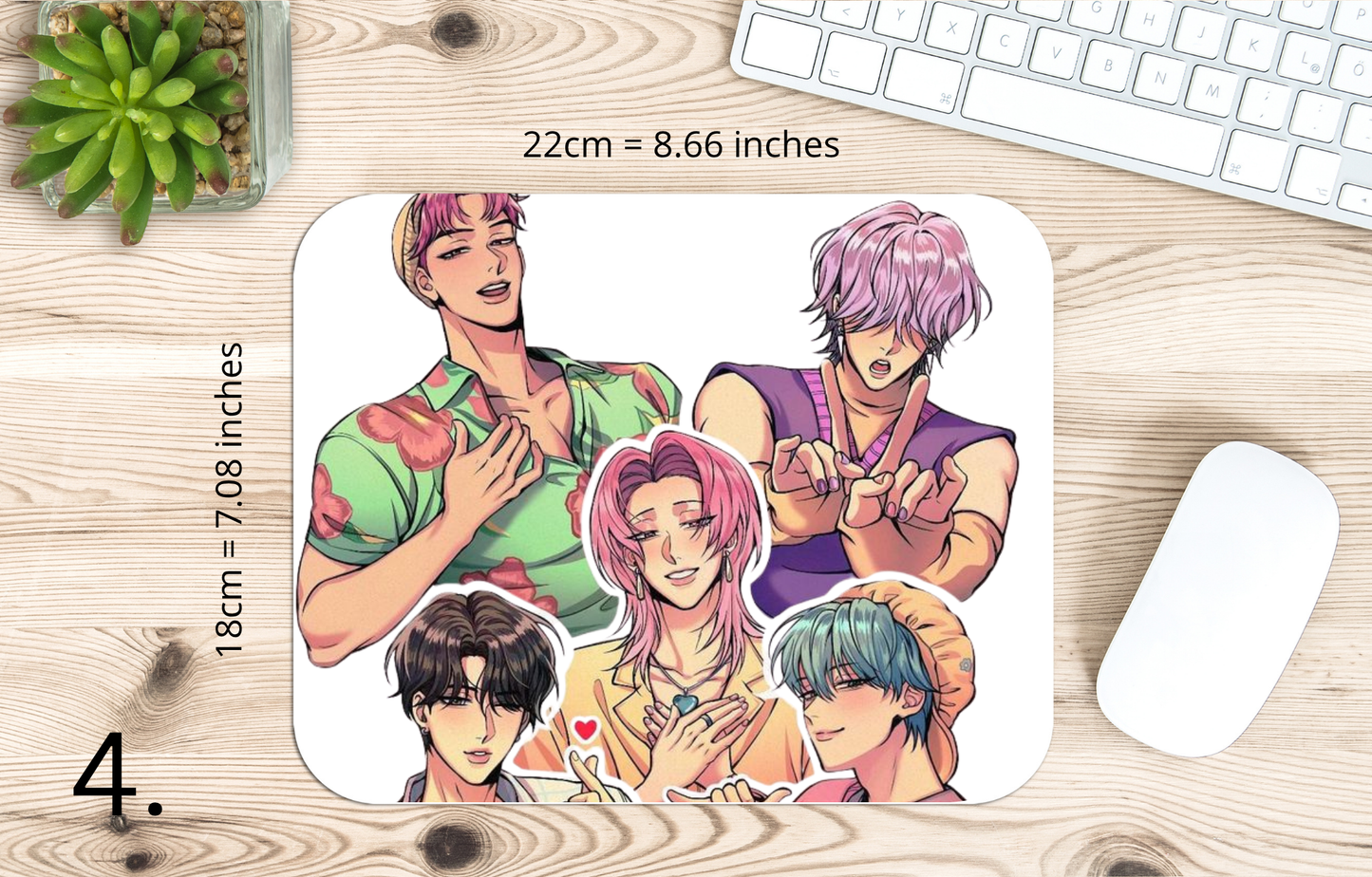Kpop Demon Hunters | MAUSEPAD, Gaming Mouse Pad