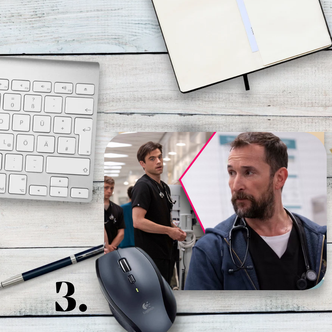 Podkładka pod mysz The Pitt / The Pitt – serial medyczny, ER Team