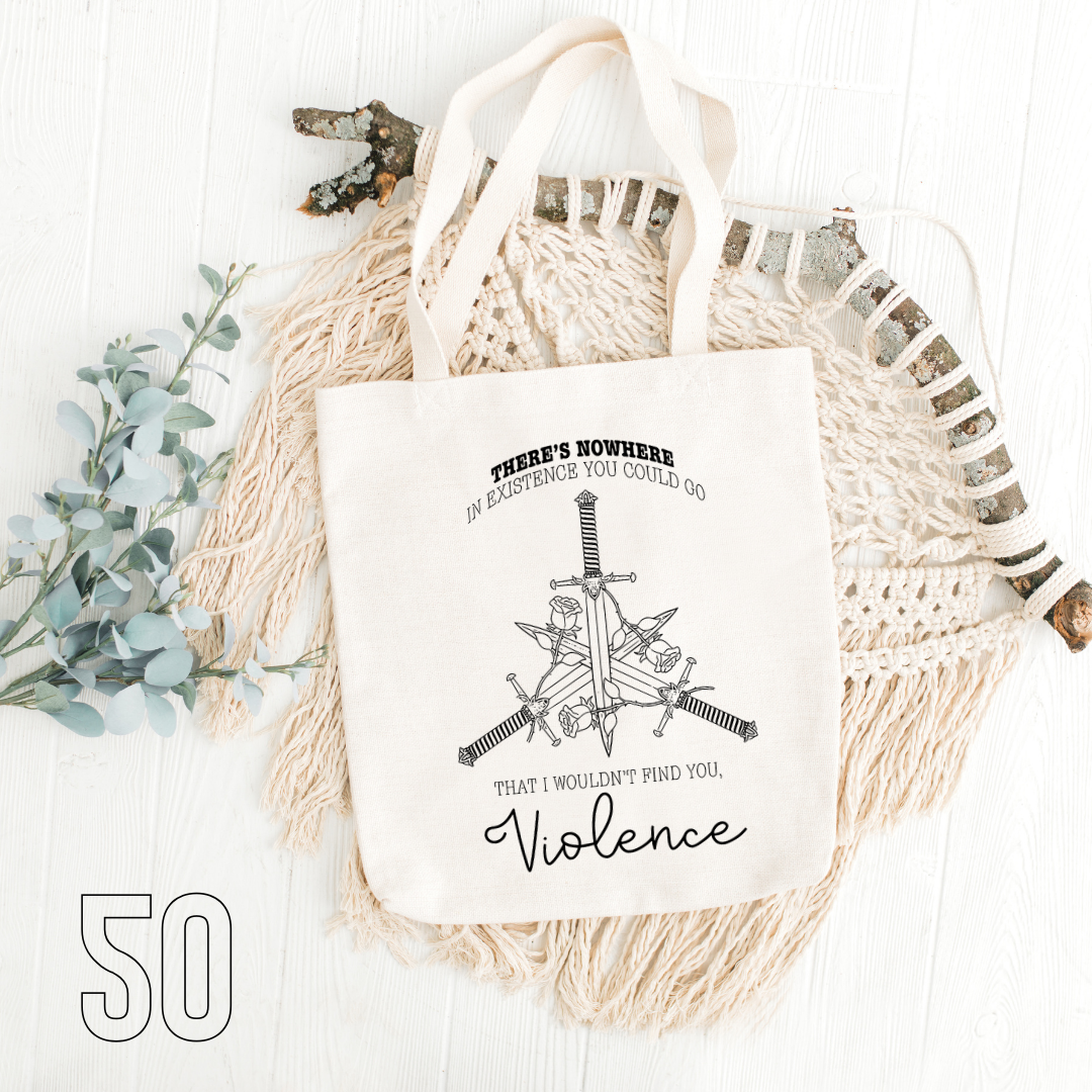 Fourth Wing, Iron Flame, Onyx Storm - 100% Cotton | Tote Bag