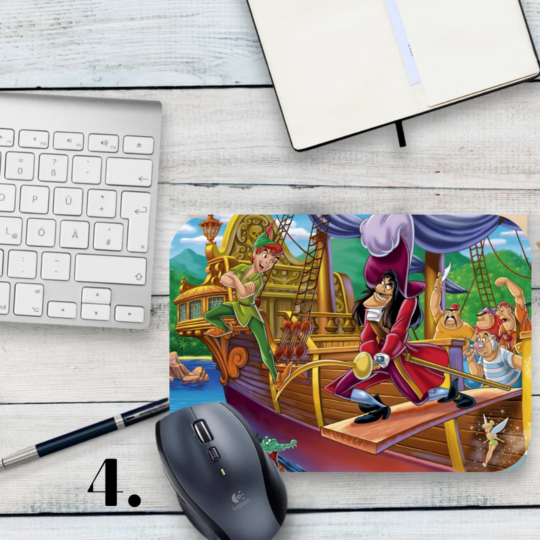 Podkładka pod mysz Piotruś Pan / Peter Pan – klasyczna bajka, Neverland