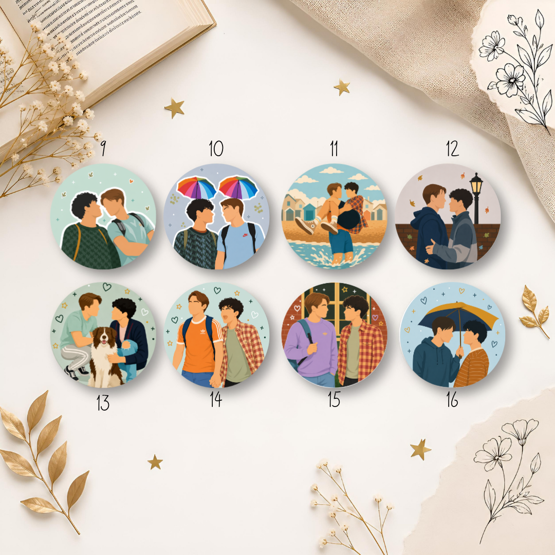 Przypinka 58 mm – Heartstopper