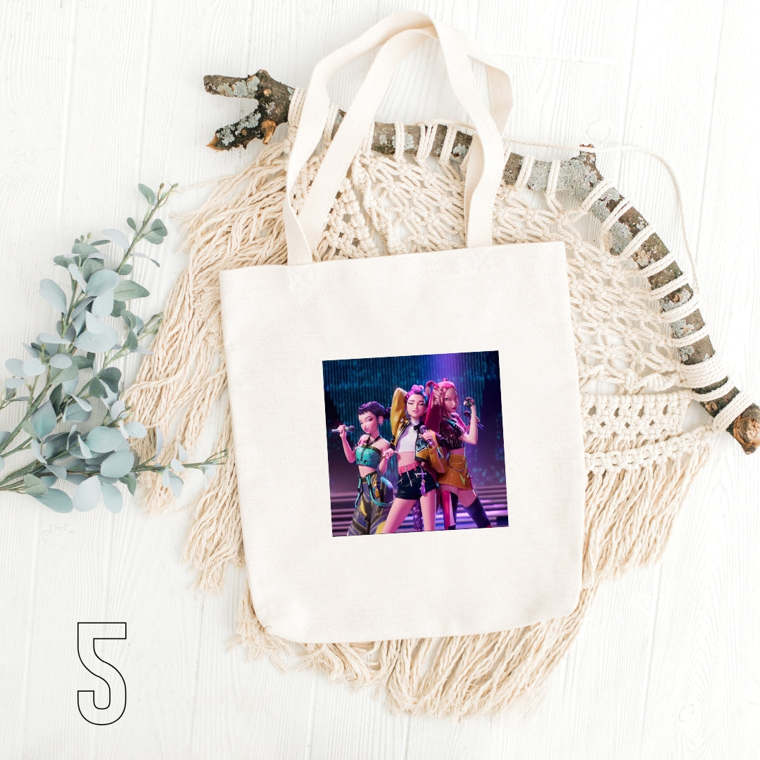 Kpop Demon Hunters - 100% Cotton | Tote Bag