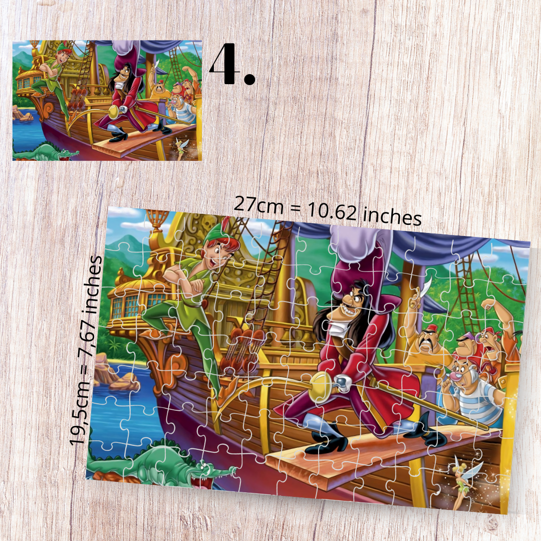 Puzzle 88 elementów – Piotruś Pan / Peter Pan