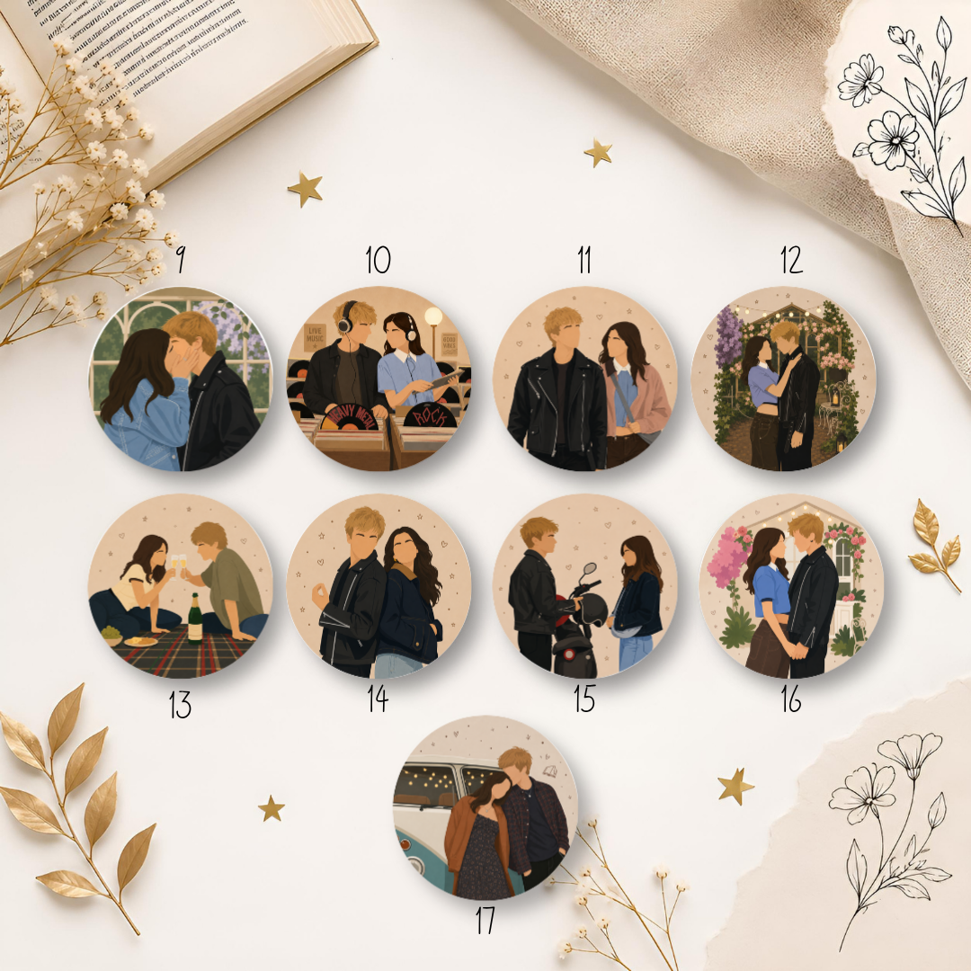 Przypinka 58 mm – Boulevard, Hasley & Luke