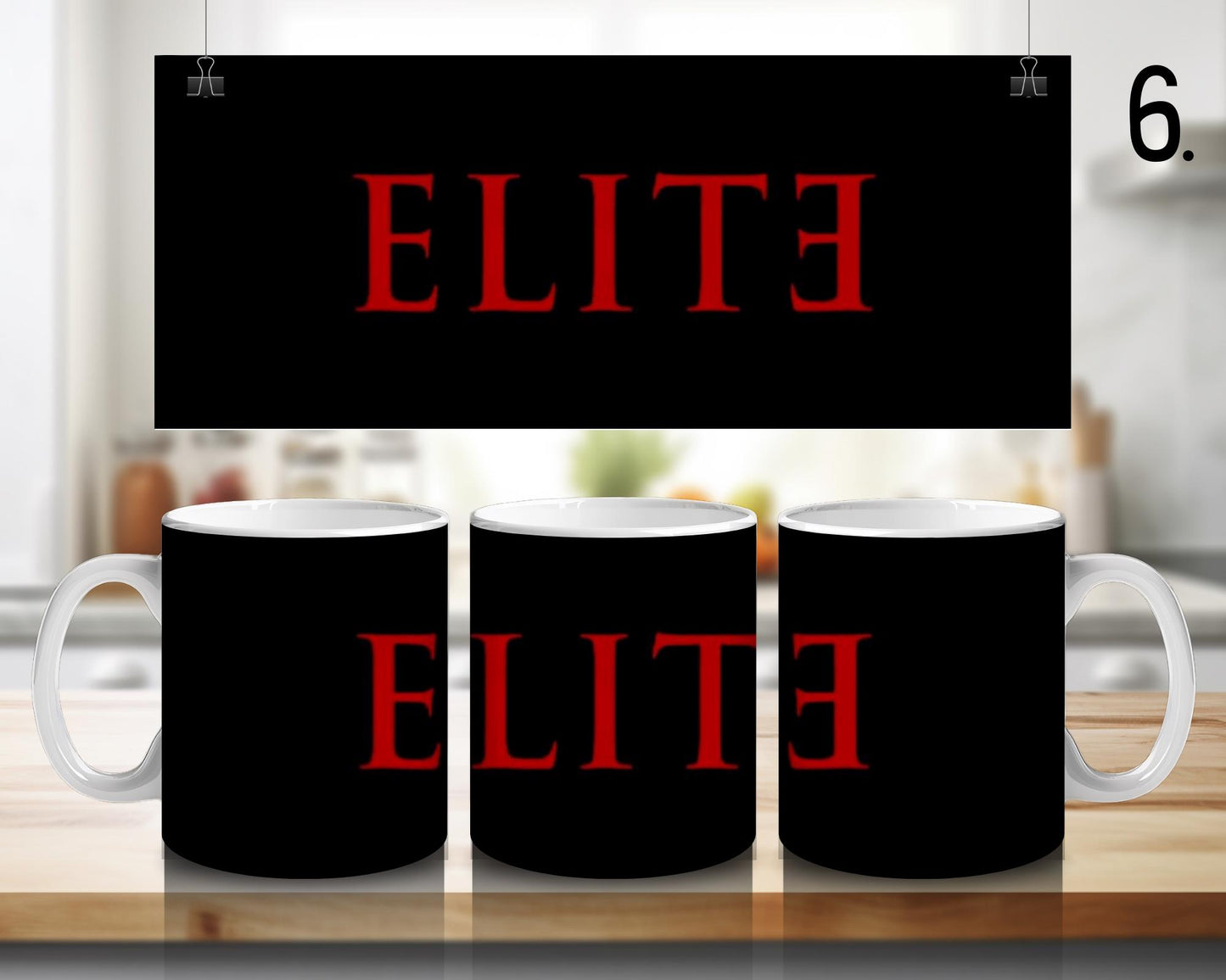 ELITE | 100% CERAMIC MUG, 11Oz = 330ml