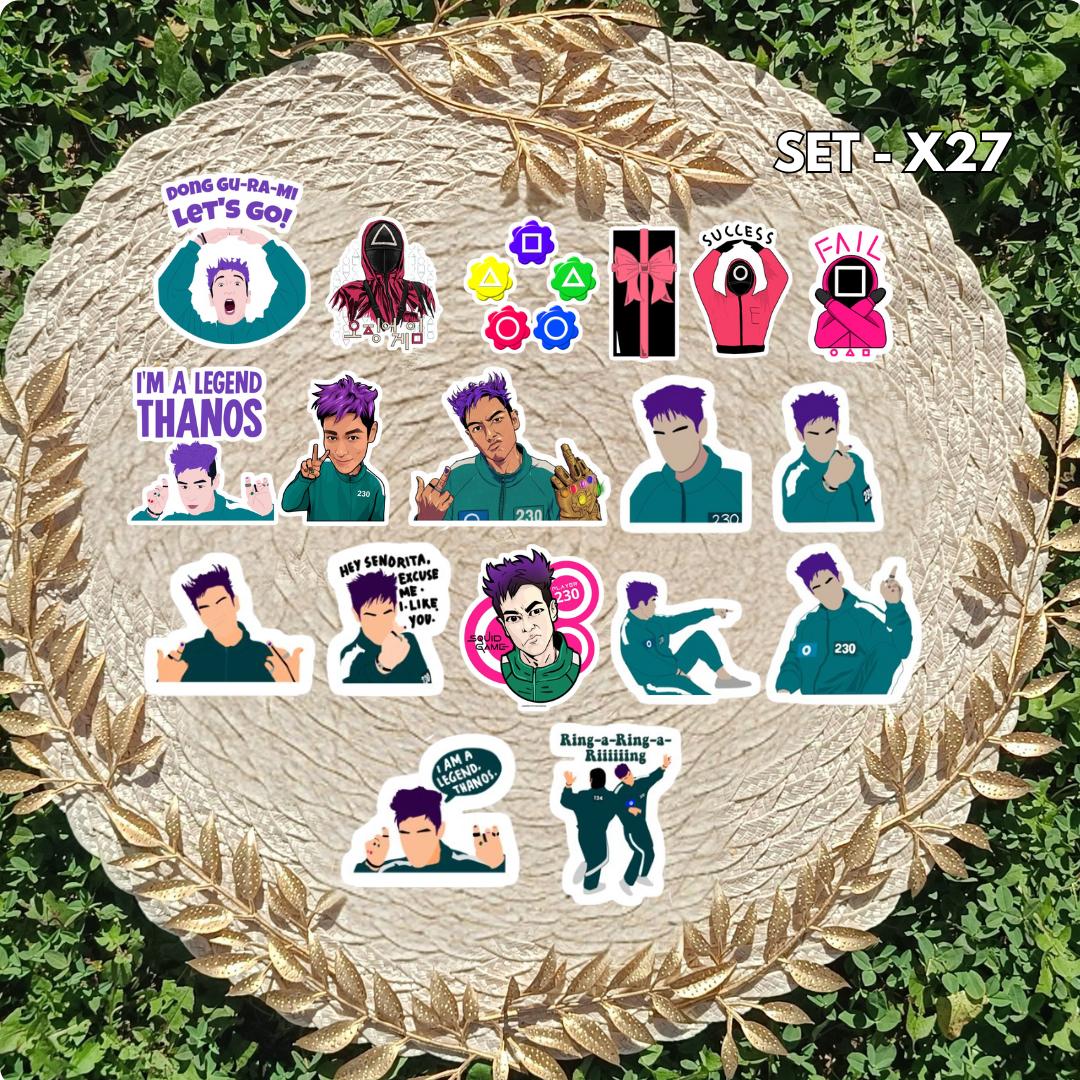 Squid Game | Sticker Pack