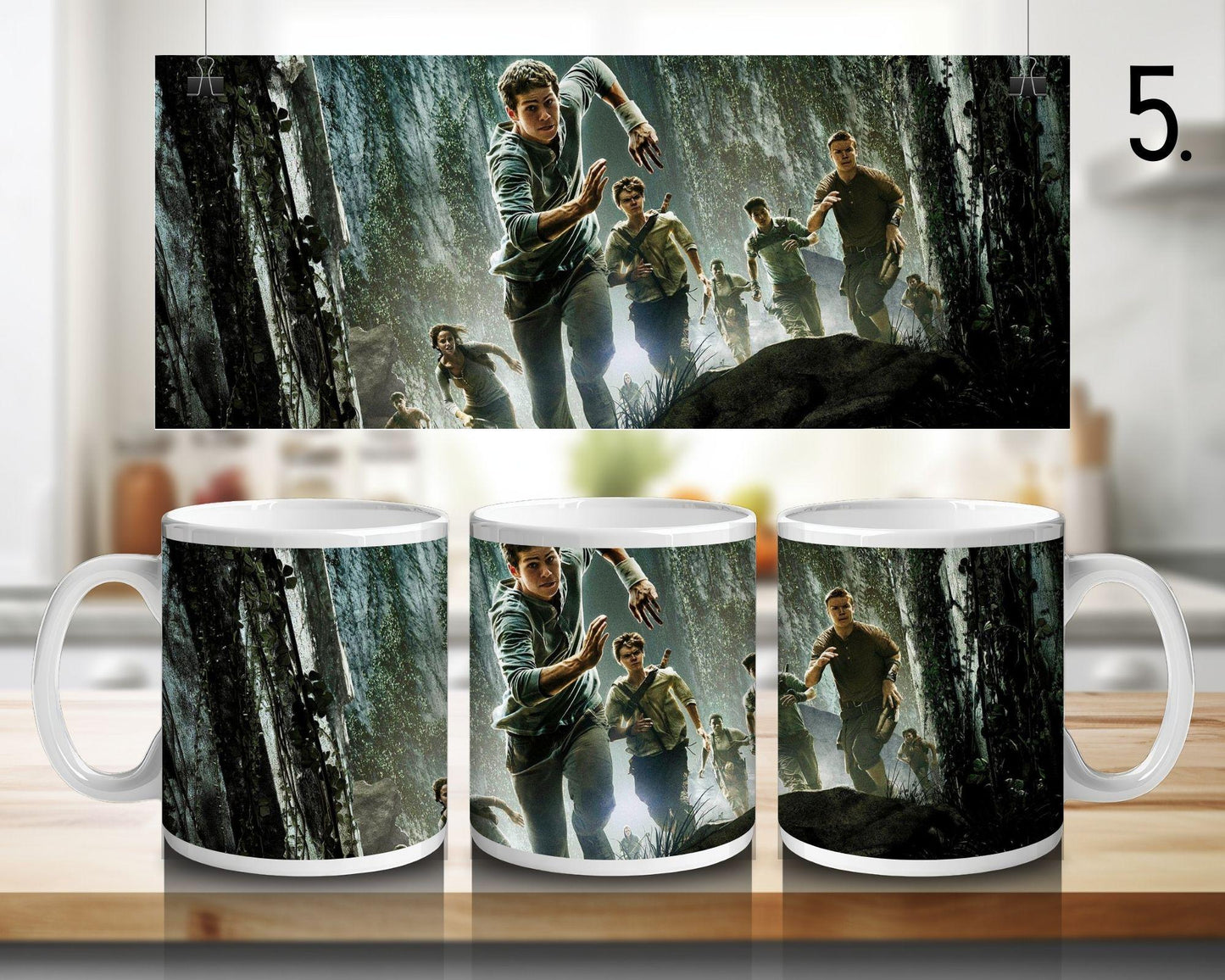 The Maze Runner | 100% CERAMIC MUG, 11Oz = 330ml