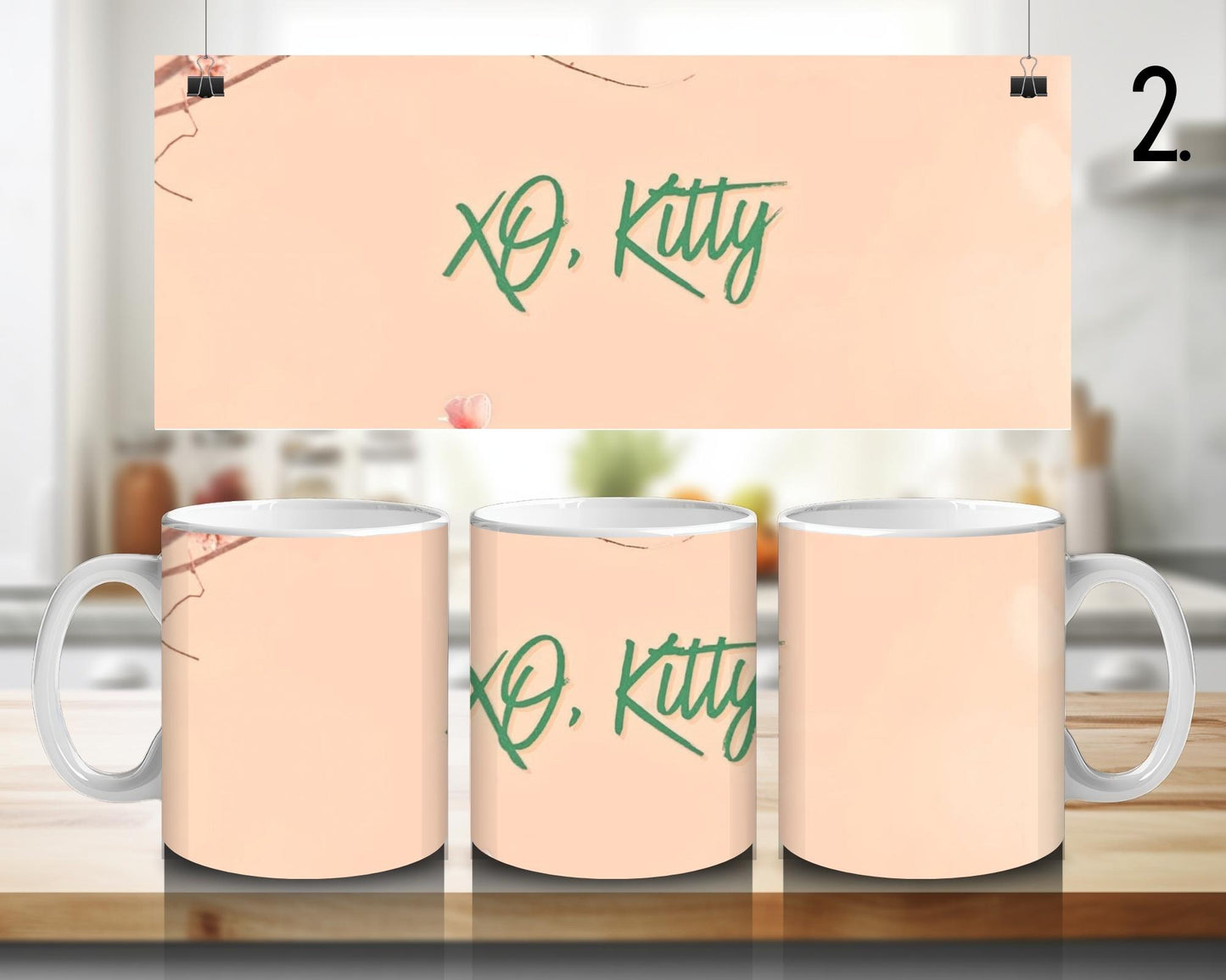Xo, Kitty | 100% CERAMIC MUG, 11Oz = 330ml