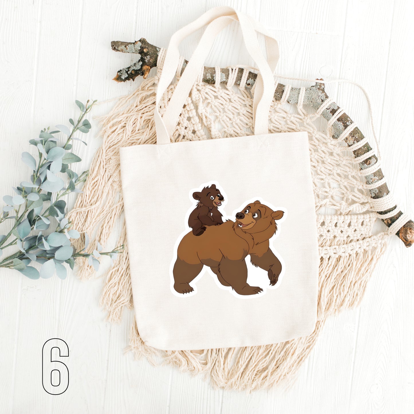 Brother Bear - 100% Cotton | Tote Bag