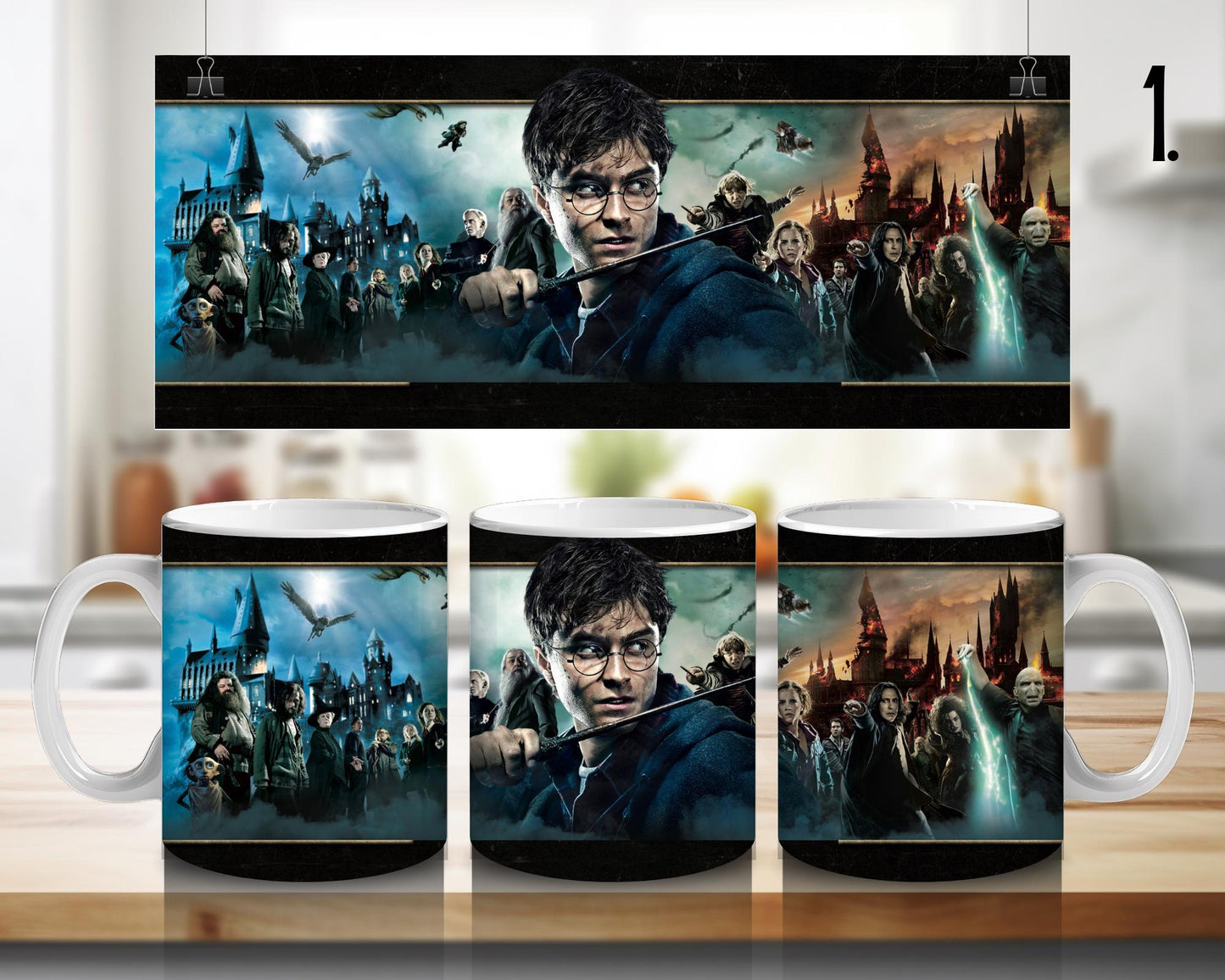 Harry Potter | 100% CERAMIC MUG, 11Oz = 330ml