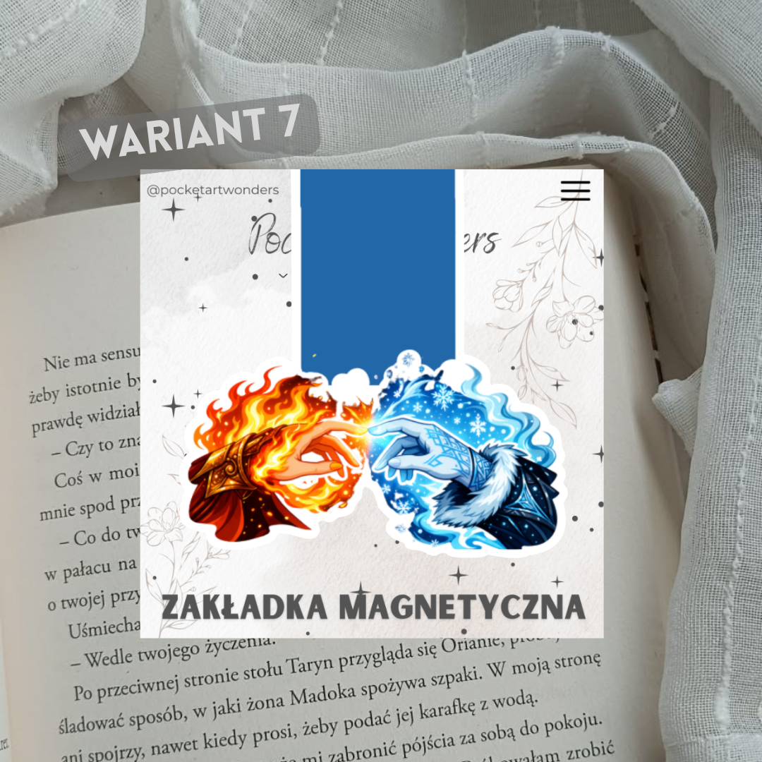 Zakładka magnetyczna – Szklany Tron / Throne of Glass