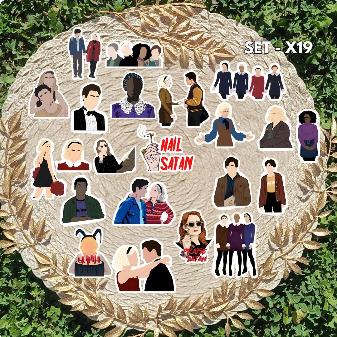 Chilling Adventures of Sabrina Stickers | Netflix Vinyl Pack