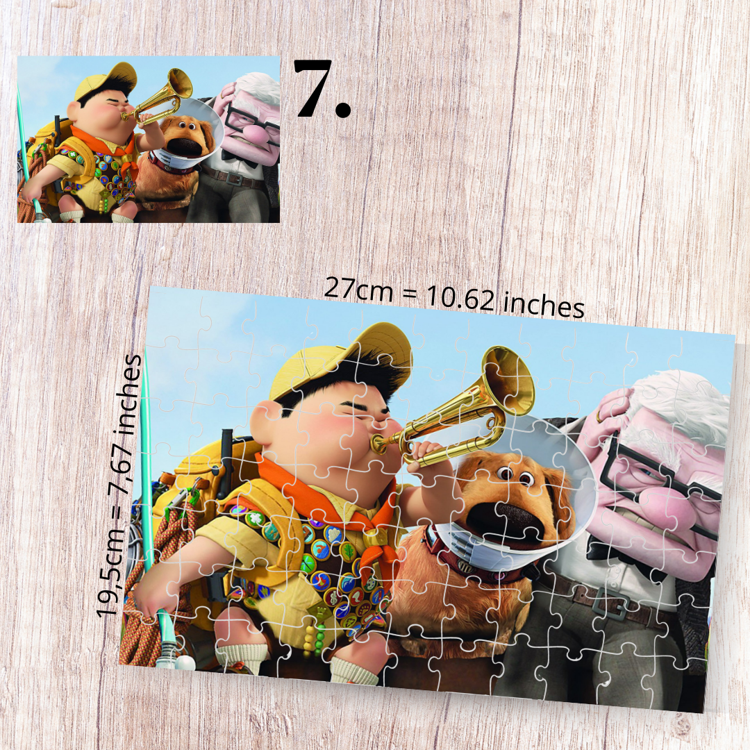 Puzzle 88 elementów – Odlot / Up