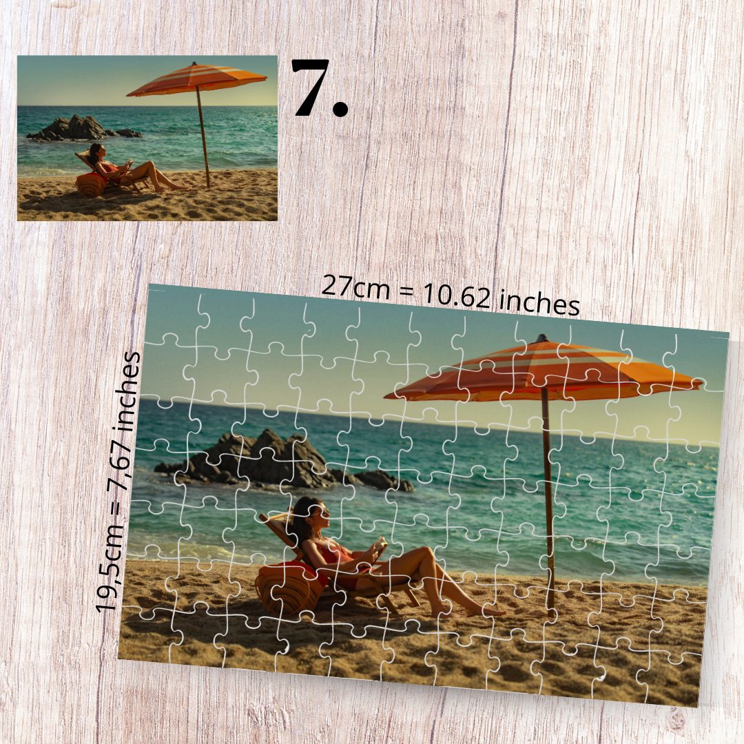Puzzle 88 elementów – Ludzie, których spotykamy na wakacjach / People We Meet on Vacation