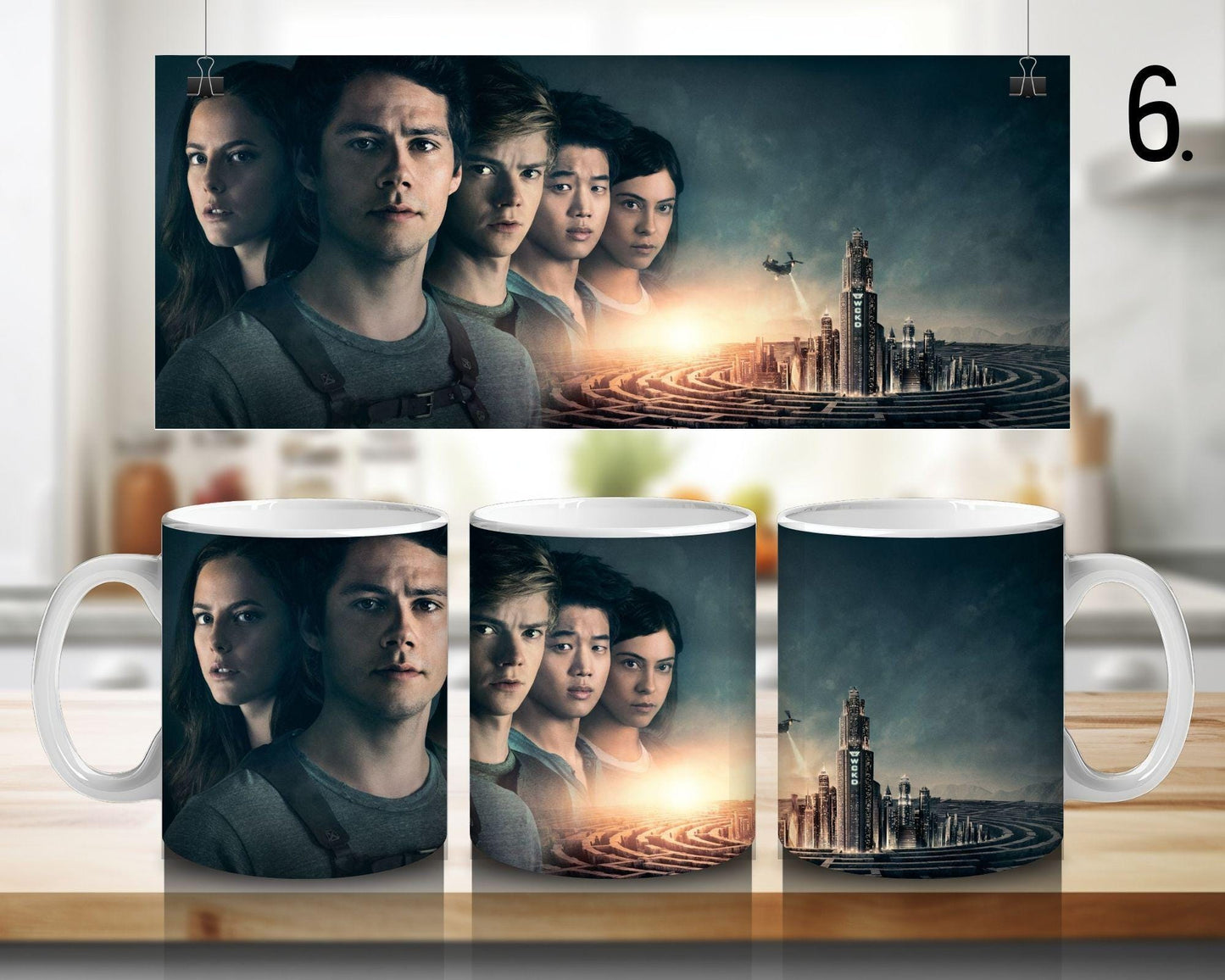 The Maze Runner | 100% CERAMIC MUG, 11Oz = 330ml
