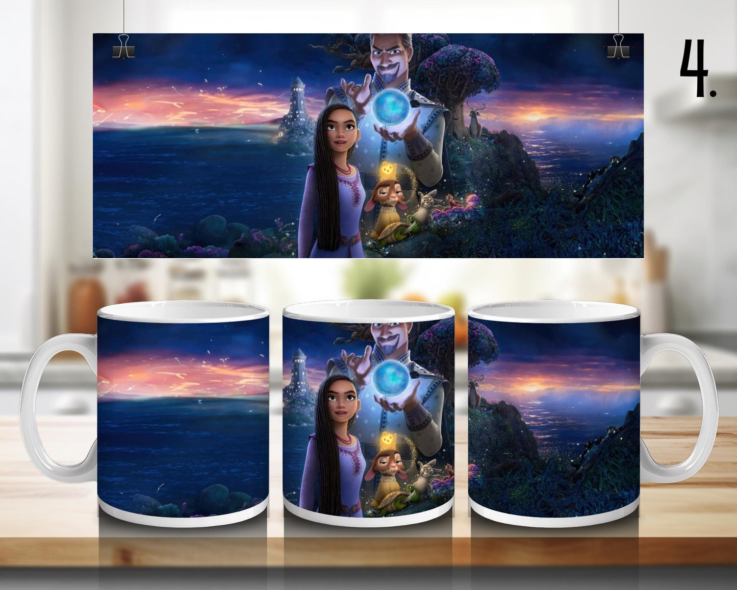 Wish | 100% CERAMIC MUG, 11Oz = 330ml
