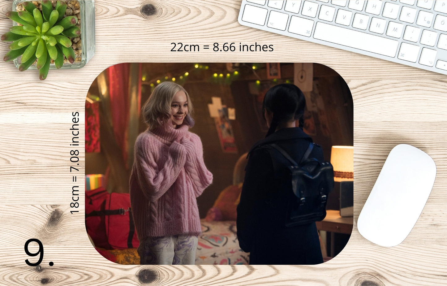 Podkładka pod mysz Wednesday / Wednesday – Nevermore Academy