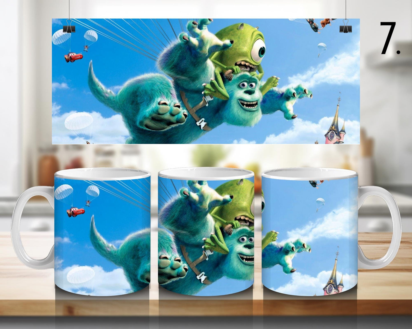 Monsters | 100% CERAMIC MUG, 11Oz = 330ml