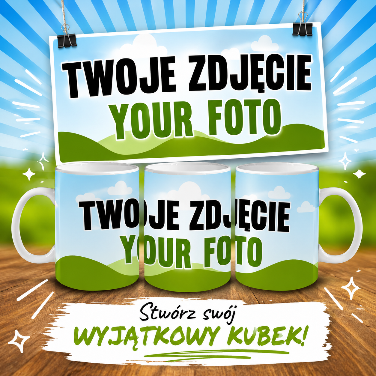 Kubek z własnym zdjęciem / Custom Photo Mug