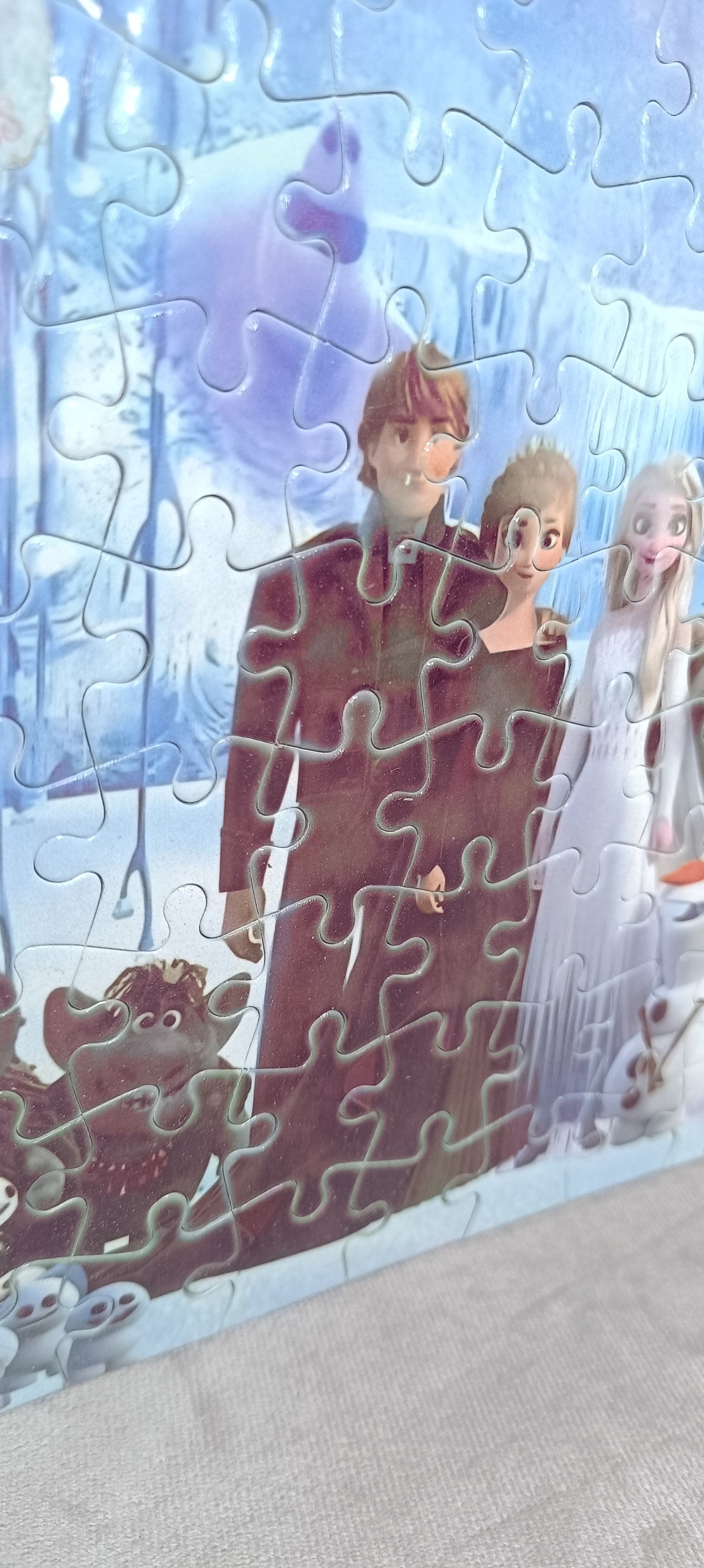Puzzle Kraina Lodu | Puzzle fan-made 88 el. | OUTLET – błąd druku